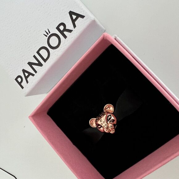 Pandora Rose Sparkling Lion Princess Charm - Picture 7 of 10